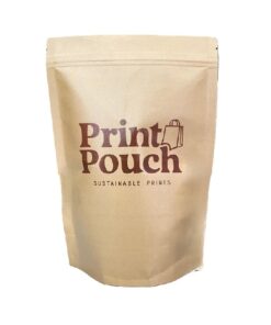 Custom Printed Kraft Textured Standup Pouches