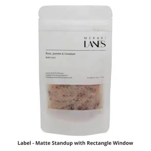 Custom Printed Standup Pouches With Window